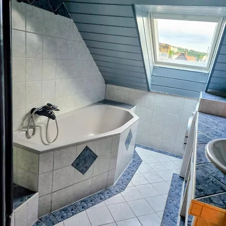 Penthouse Mit 4 Zimmern, 10 Betten, Bad, Wc, Kueche Und Terrasse * Karlsbad